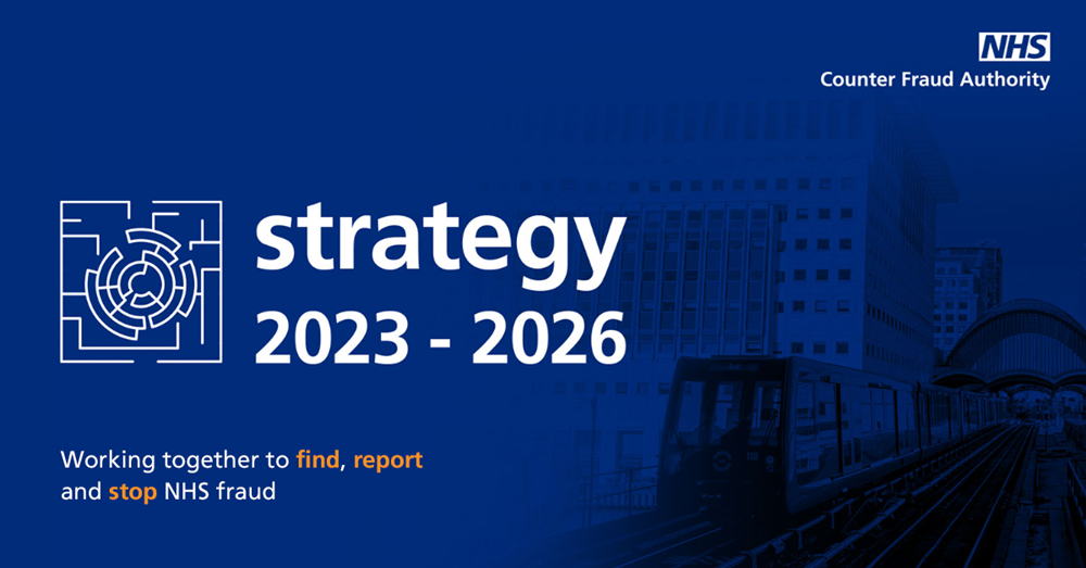 Image showing banner with the text strategy 2023-2026