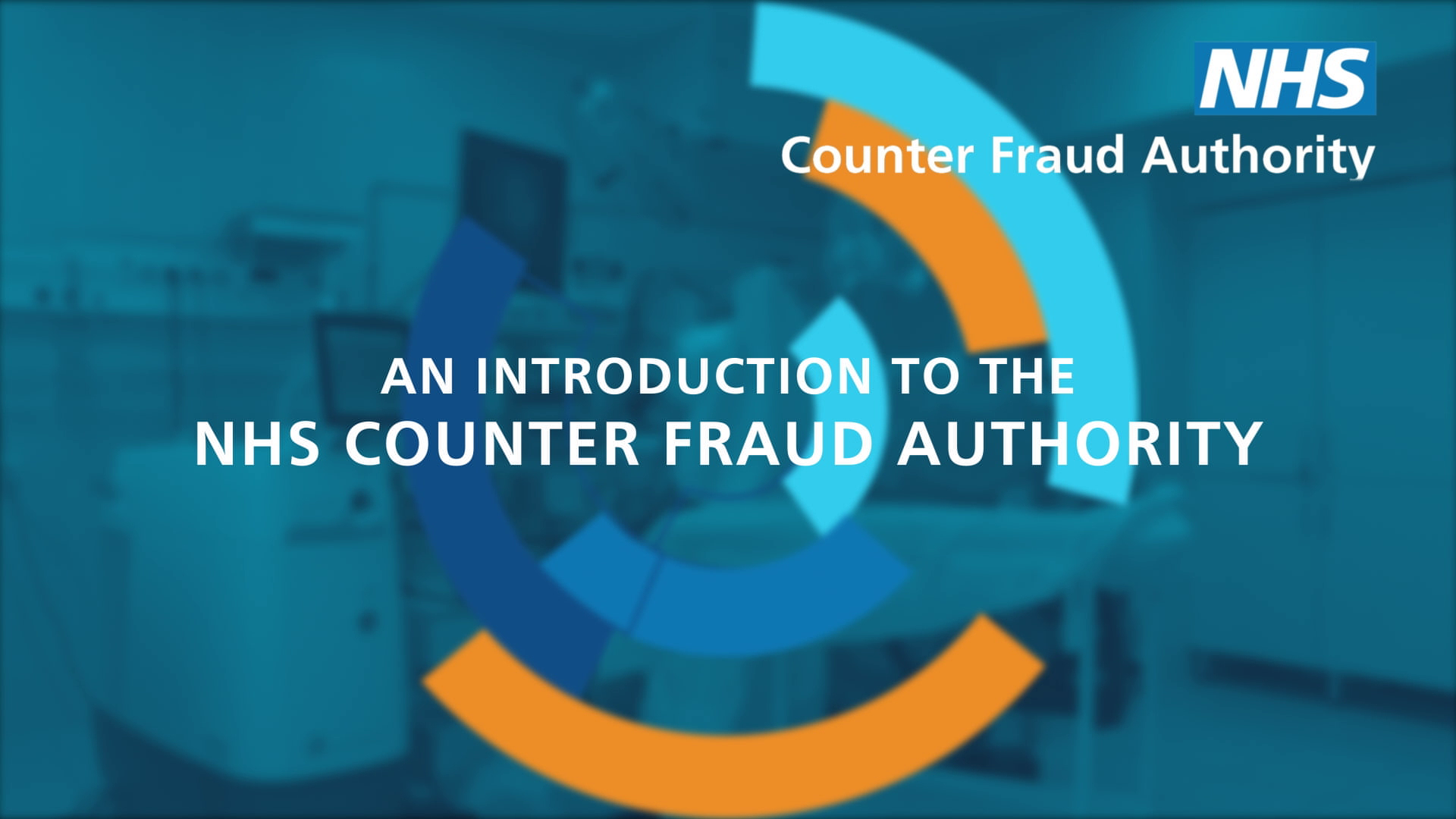 Image showing the words introduction to the NHS counter fraud authority