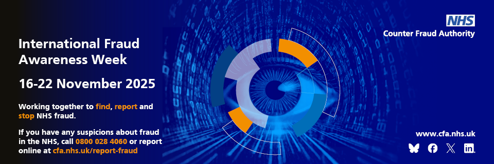 Image showing international fraud awarness week 2025 social media banner 1 