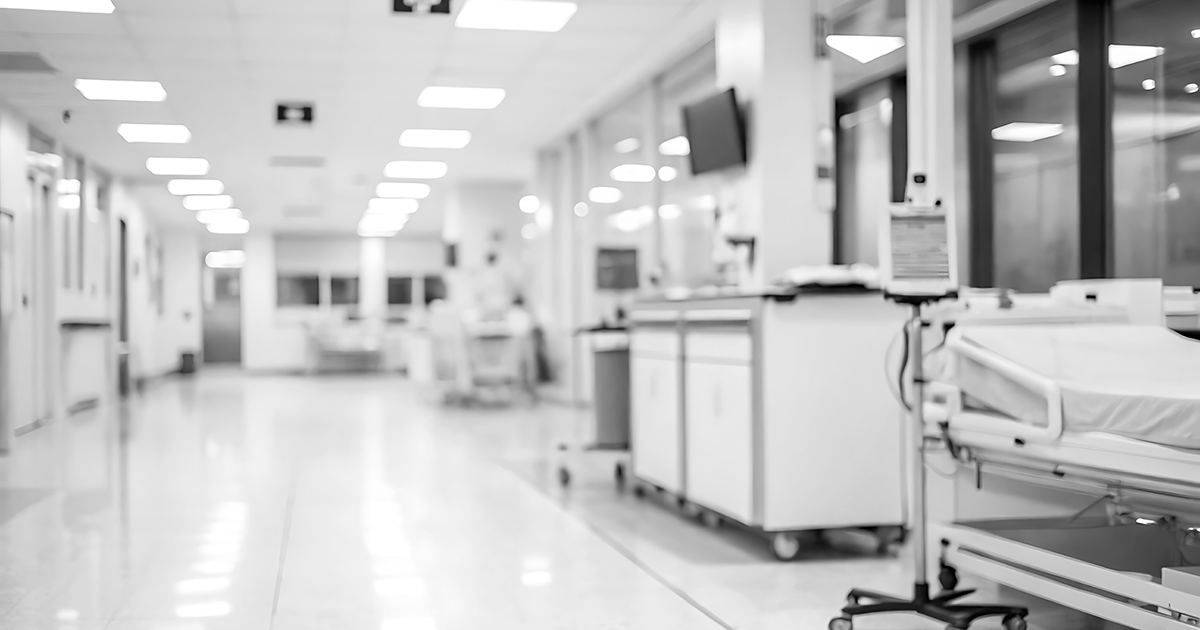Image of a hospital ward 