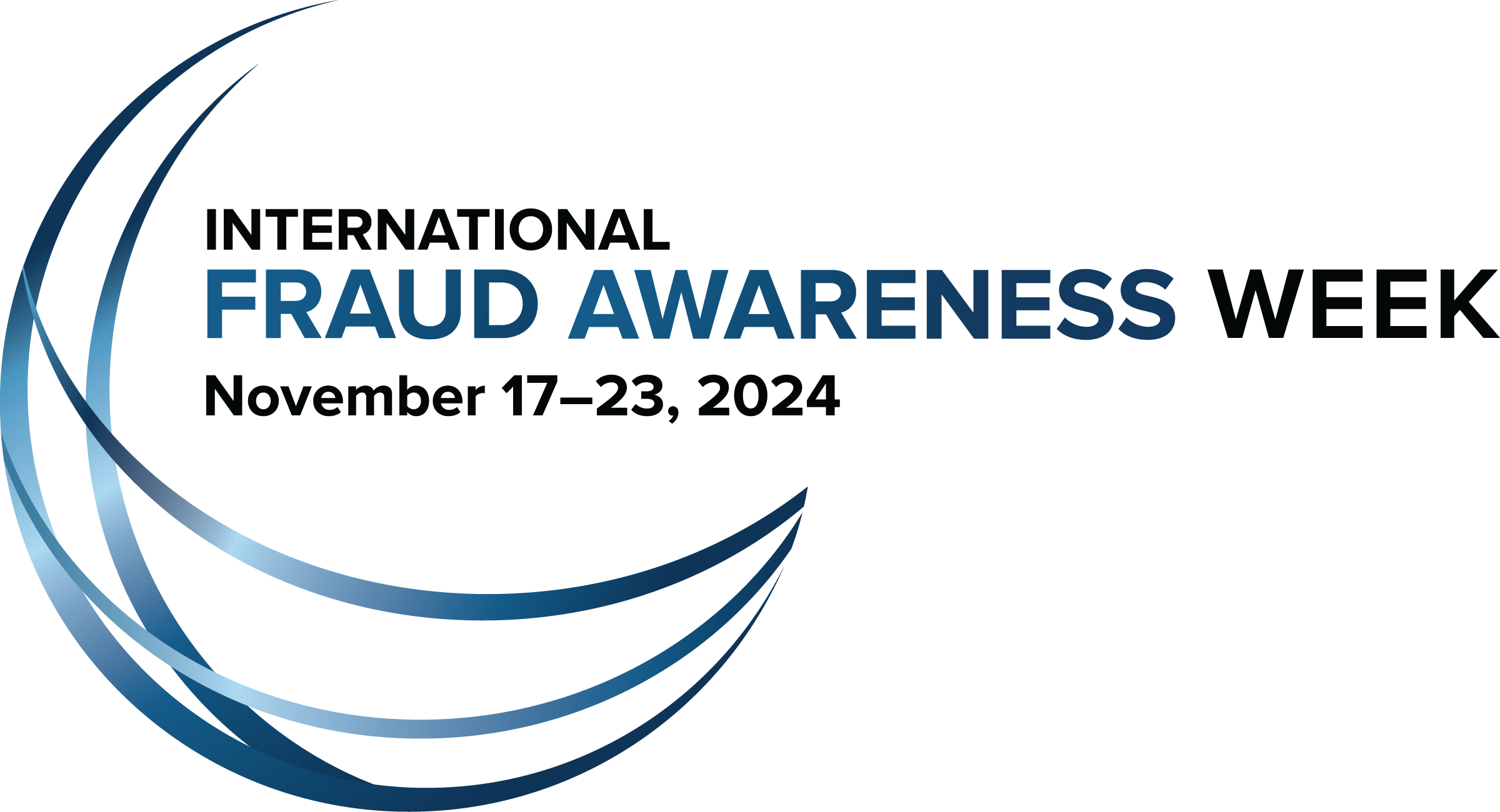 Image displaying the International Fraud Awareness Week logo and the date November 17-23, 2024