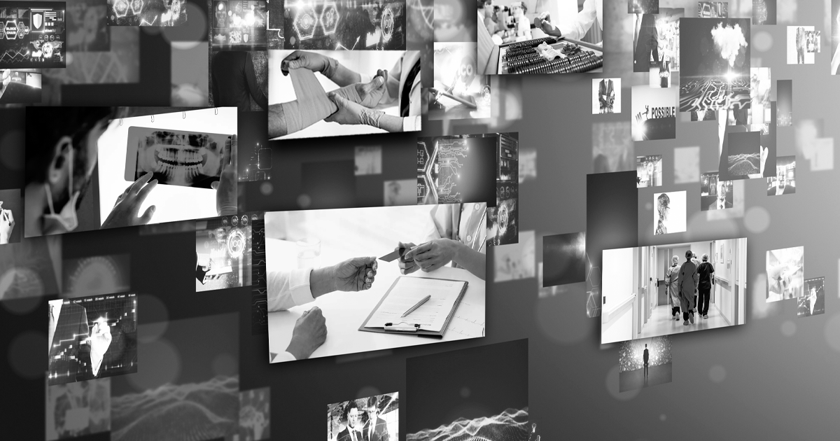 Display of a range of fraud related imagary