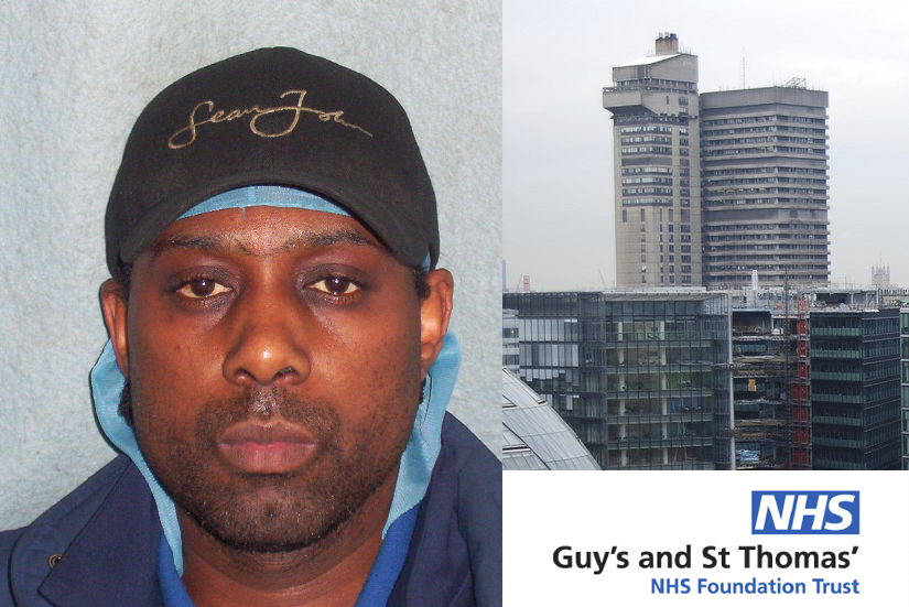 Image of convicted NHS fraudster Andy Taylor, formaer Locksmith to Guys and St Thomas NHS Foundation Trust.