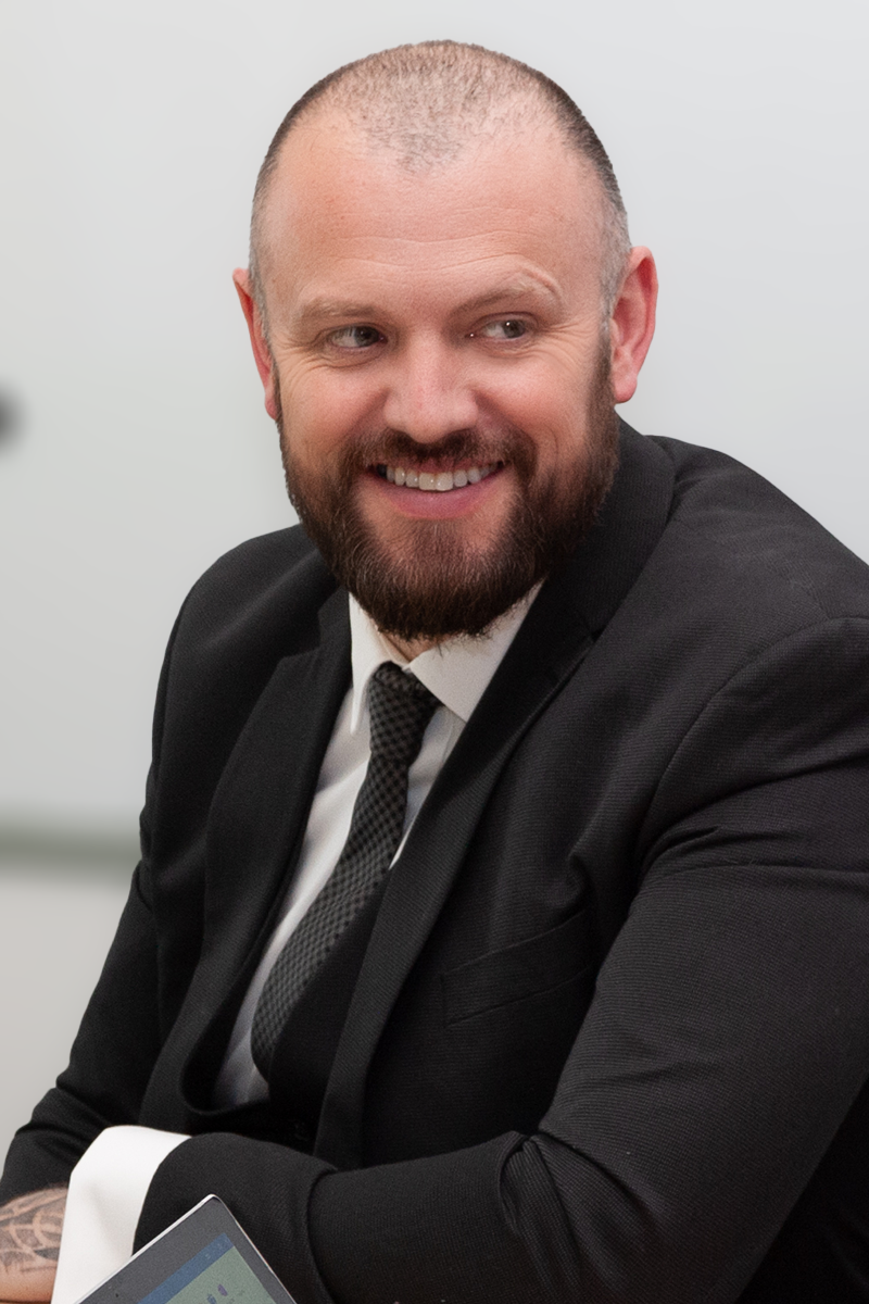 Image of Matthew Jordan-Boyd, Director of Finance and Corporate Governance