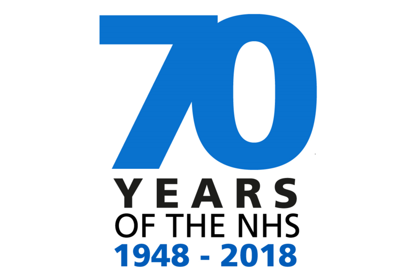The NHS at 70 Graphic device