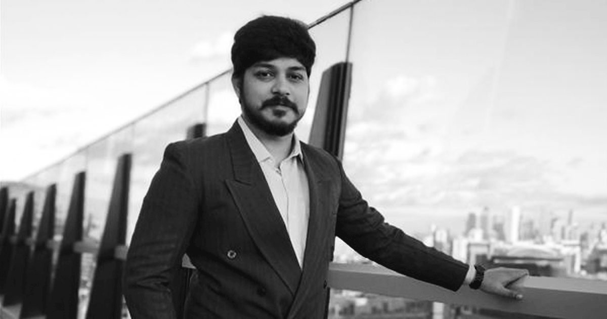 Black and white image of Naga Balam