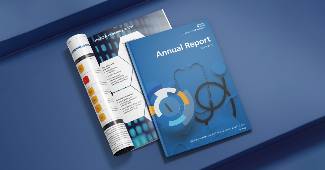 Image showing the NHSCFA The NHSCFA Annual Report and Accounts for 2024-2025 front cover