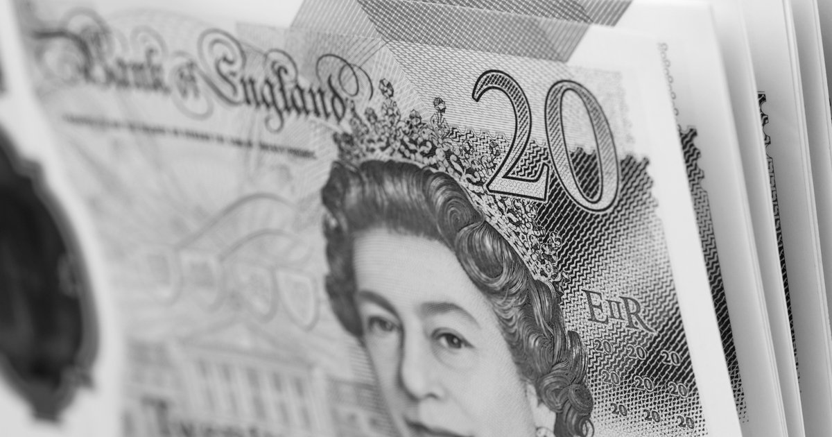 Image of a £20 note