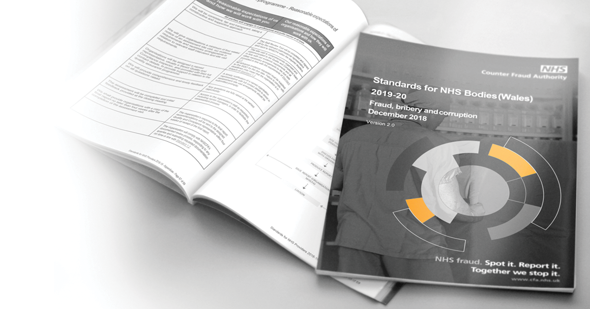 Image of NHSCFA corporate publications.