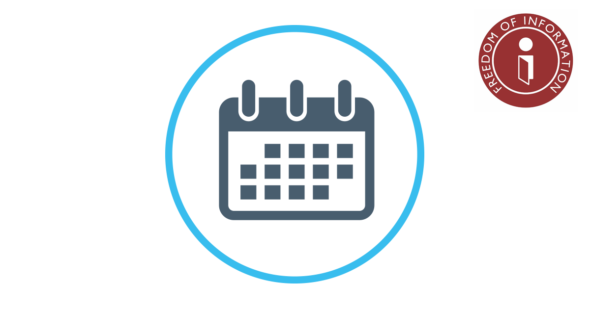 NHSCFA Freedom of information disclosure log image