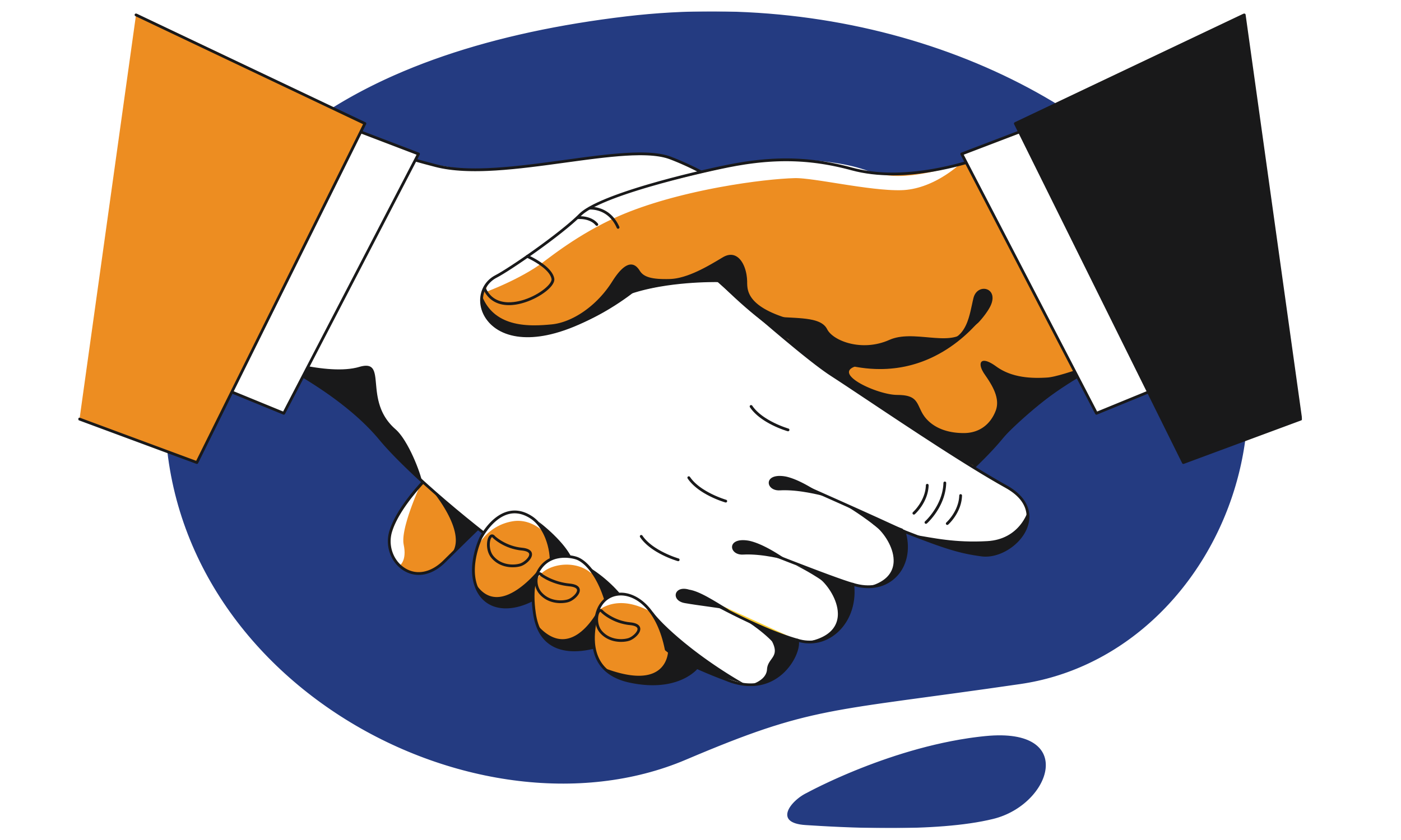 Image of two hands shaking