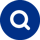 Dark blue magnifying glass search icon