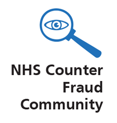 Image showing the NHS Counter fraud Community logo
