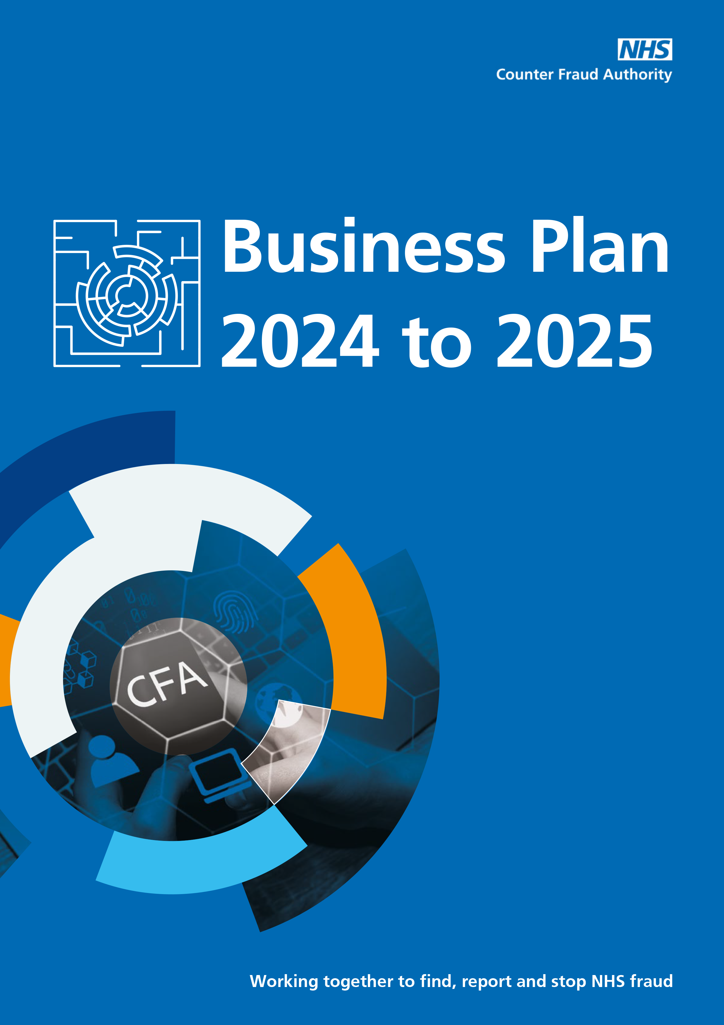 NHSCFA Business Plan 2024-25 front cover
