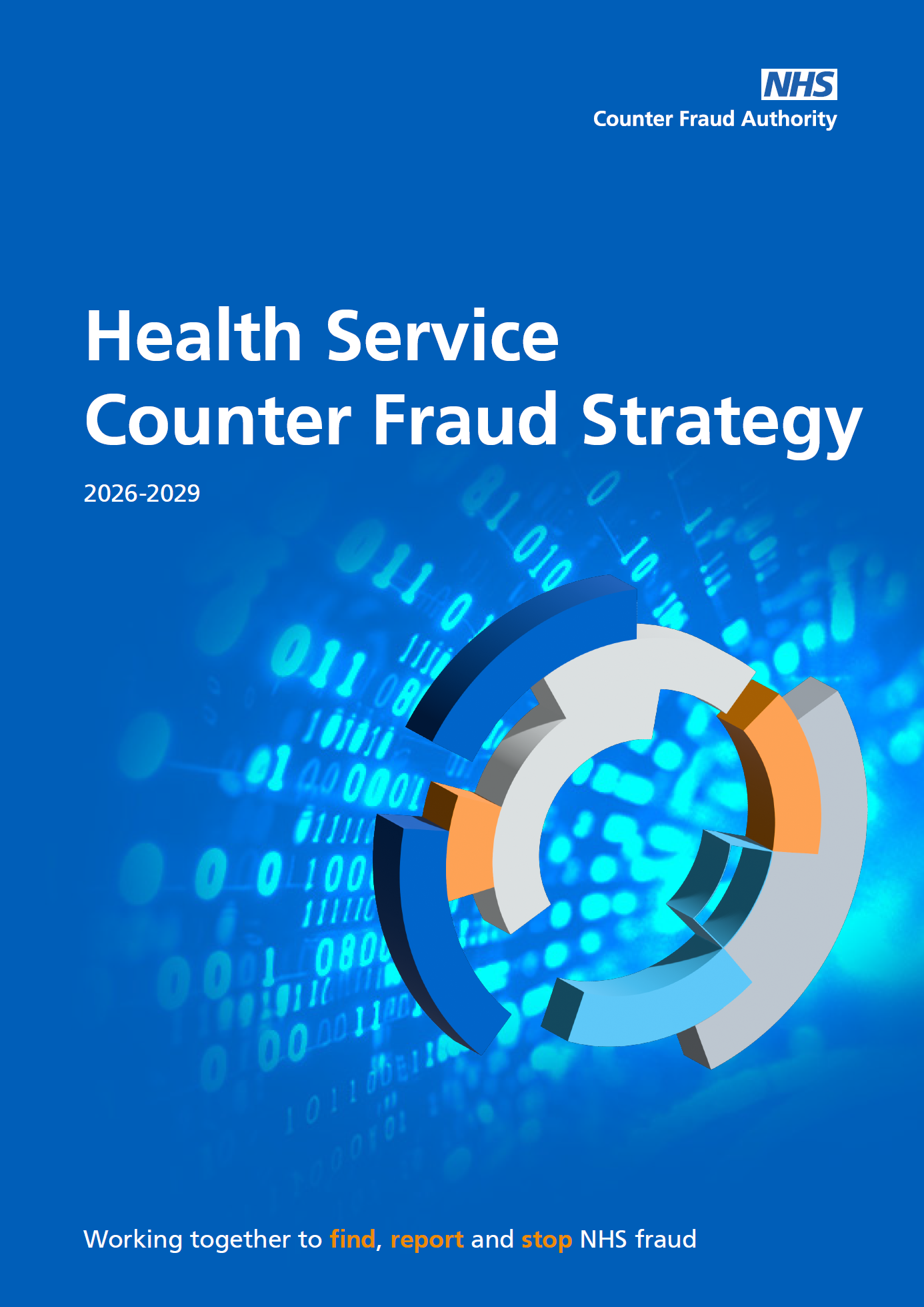 NHSCFA Strategy 2023-26 front cover