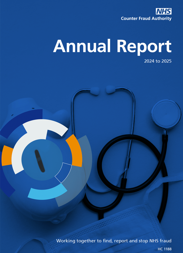NHSCFA Annual Report and accounts 2024-2025 front cover