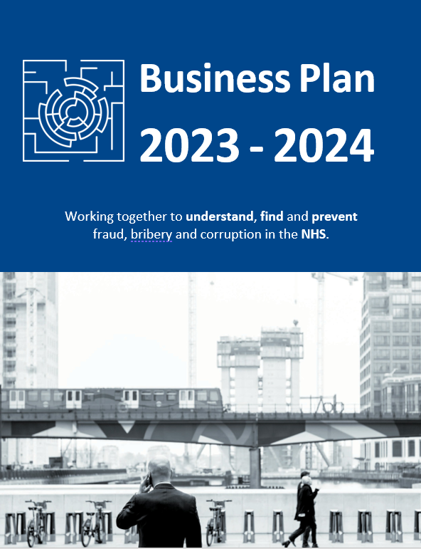 NHSCFA Business Plan 2023-24 front cover